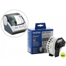 ETIQUETAS BROTHER CINTA CONTINUA ADHESIVAS -TRANSPARENTE 62MMX15,24MT