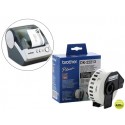 ETIQUETAS BROTHER CINTA CONTINUA ADHESIVAS -TRANSPARENTE 62MMX15,24MT