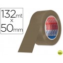 CINTA ADHESIVA TESA MARRON 132 MT X 50 MM -PARA EMBALAJE