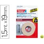 CINTA DOBLE CARA TESA INTERIORES 1,5 MT X 19 MM