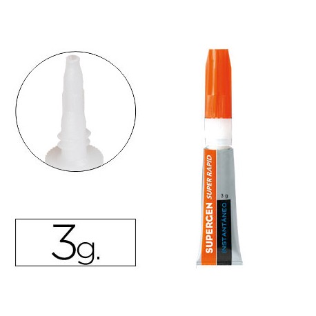 PEGAMENTO TESA SUPERGEN 3 GRS TAPON ANTIOBSTRUCCION CIANOCRILATO