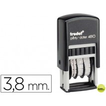 FECHADOR FRAMUN ENTINTAJE AUTOMATICO 3.8 MM PRINTY 4810