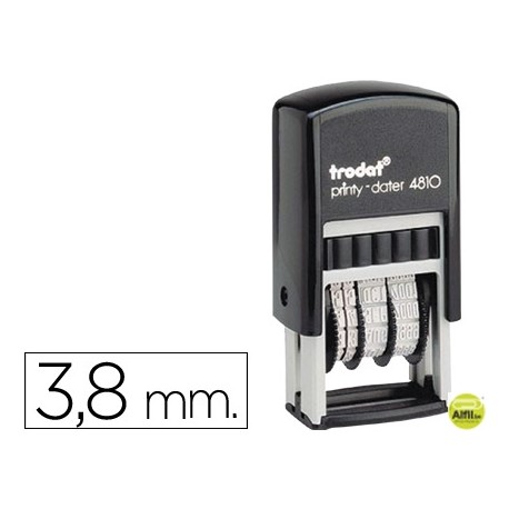 FECHADOR FRAMUN ENTINTAJE AUTOMATICO 3.8 MM PRINTY 4810