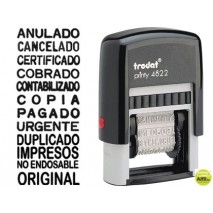 SELLO MULTIFORMULA FRAMUN 12 TEXTOS ENTINTAJE AUTOMATICO4 MM PRINTY 4822