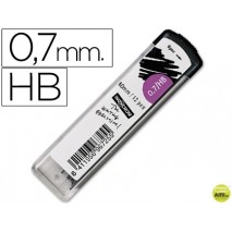 MINAS INOXCROM GRAFITO 0,7 MM -ESTUCHE DE 12 MINAS