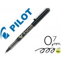 ROTULADOR PILOT ROLLER V-BALL NEGRO 0.7 MM