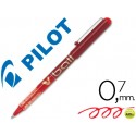 ROTULADOR PILOT ROLLER V-BALL ROJO 0.7 MM
