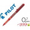 ROTULADOR PILOT ROLLER V-BALL ROJO 0.7 MM