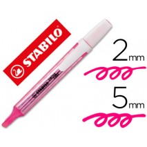 ROTULADOR STABILO MARCADOR FLUORESCENTE SWING COOL ROSA