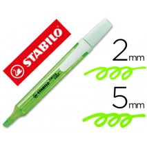 ROTULADOR STABILO MARCADOR FLUORESCENTE SWING COOL VERDE