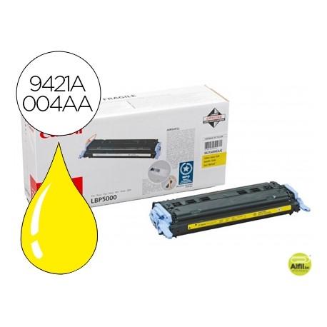 TONER CANON LPB5000/5100 AMARILLO CRG-707Y