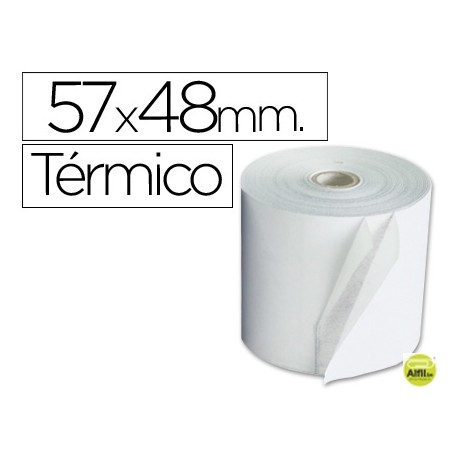 ROLLO SUMADORA TERMICO 57 MM ANCHO X 48 MM DIAMETRO