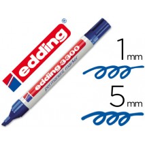 ROTULADOR EDDING MARCADOR 3300 N.3 AZUL - PUNTA BISELADA