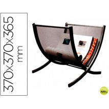 REVISTERO Q-CONNECT REJILLA METALICO NEGRO