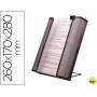 REVISTERO Q-CONNECT REJILLA METALICO NEGRO