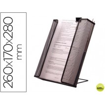 REVISTERO Q-CONNECT REJILLA METALICO NEGRO