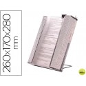 REVISTERO Q-CONNECT REJILLA METALICO PLATEADO