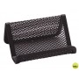 PORTATARJETA Q-CONNECT METALICO NEGRO 11X7,5X5 CM