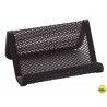 PORTATARJETA Q-CONNECT METALICO NEGRO 11X7,5X5 CM