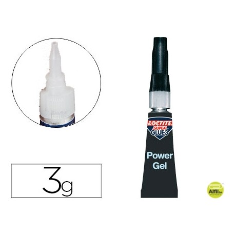 PEGAMENTO LOCTITE POWER GEL 3GR ADHESIVO INSTANTANEO UNIDAD