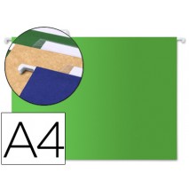CARPETA COLGANTE LIDERPAPEL A4 VERDE