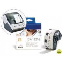 ETIQUETA BROTHER DK11218 PARA IMPRESORAS QL-CIRCULARES 24 MM -1000 ETIQUETAS-
