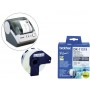 ETIQUETA BROTHER DK11219 PARA IMPRESORAS DE ETIQUETAS QL-CIRCULARES 12 MM 800 ETIQUETAS-
