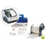 ETIQUETA BROTHER DK22212 CINTA PLASTICA CONTINUA ADHESIVA BLANCA 62X15,24 MT
