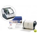 ETIQUETA BROTHER DK22243 CINTA PAPEL CONTINUO ADHESIVA BLANCA 102X30,48 MT