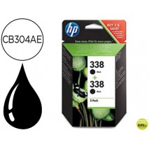 INK-JET HP PHOTOSMART C3180 VIVERA N.338 NEGRO -PACK2-