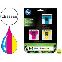 INK-JET HP PHOTOSMART 3110 3200 3210 3310 8200 8250 C51806180 7100 D7160 N.363 PACK-3 CIAN MAGENTA A