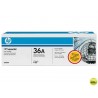TONER HP LASERJET P1505/1505N M1120/N M1522N/NF NEGRO -2.000 PAG.- 36A
