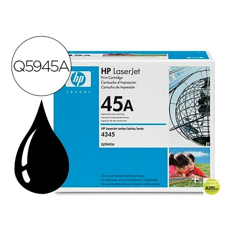 TONER HP LASERJET 4345/4345X /4345XS/4345XM MFP 45A NEGRO -18.000PAG-