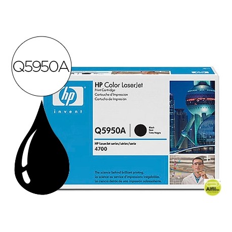 TONER HP LASERJET COLOR 4700 NEGRO -11.000PAG.- 50A