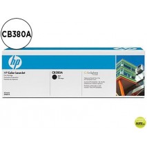 TONER HP CB380A COLOR LASERJET CP6015/CM6030/CM6040 NEGRO WITH COLORSPHERE -16.500PAG-
