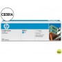 TONER HP CB381A COLOR LASERJET CP6015/CM6030/CM6040 CIAN WITH COLORSPHERE -21.000PAG- 381A