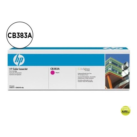 TONER HP CB383A COLOR LASERJET CP6015/CM6030/CM6040 MAGENTA WITH COLORSPHERE -21.000PAG-