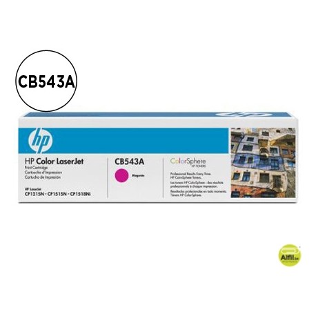 TONER HP CB543A COLOR LASERJETCP-1215/CP-1515/CP-1518 MAGENTA WITH COLORSPHERE -1.00PAG-