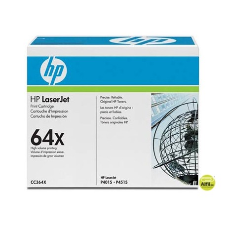 TONER HP CC364X LASERJET P4015P4515 WITH SMART PRINTING TECNOLOGY -24.000PAG-