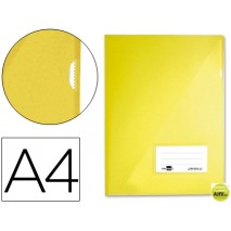 CARPETA DOSSIER LIDERPAPEL A4 UÑERO AMARILLA
