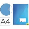 CARPETA DOSSIER LIDERPAPEL A4 UÑERO AZUL