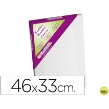 BASTIDOR LIDERCOLOR 8P LIENZOGRAPADO LATERAL ALGODON 100% MARCO PAWLONIA 1,8X3,8 CM BORDES MADERA 46