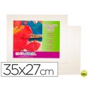 CARTON ENTELADO LIDERCOLOR 5F 35X27 CM PARA PINTURA AL OLEO Y ACRILICO