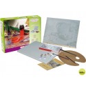 SET PINTURA AL OLEO LIDERCOLORCONTENIDO 1 CABALLETE MADERA 2 LIENZOS 1 PALETA MADERA 3 BROCHAS TUBOS