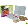 SET PINTURA AL OLEO LIDERCOLORCONTENIDO 1 CABALLETE MADERA 2 LIENZOS 1 PALETA MADERA 3 BROCHAS TUBOS