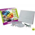 SET ACUARELA LIDERCOLOR CONTIENE 10 LAMINAS ACUARELA 27X38CM 1 PALETA PLAST 12X12ML1 SACAPUNT 1 PERF