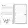 RECAMBIO AGENDA FINOCAM 602 ANUALIDAD DIA PAGINA 73X114 MMTEXTO EN CATALAN