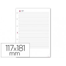 RECAMBIO AGENDA FINOCAM 500 ANUALIDAD DIA PAGINA 117X181 MM