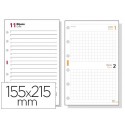 RECAMBIO AGENDA FINOCAM 1000 ANUALIDAD DIA PAGINA 155X215 MM TEXTO EN CATALAN