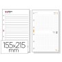 RECAMBIO AGENDA FINOCAM 1000 ANUALIDAD SEMANA A LA VISTA 55X215 MM TEXTO EN CATALAN